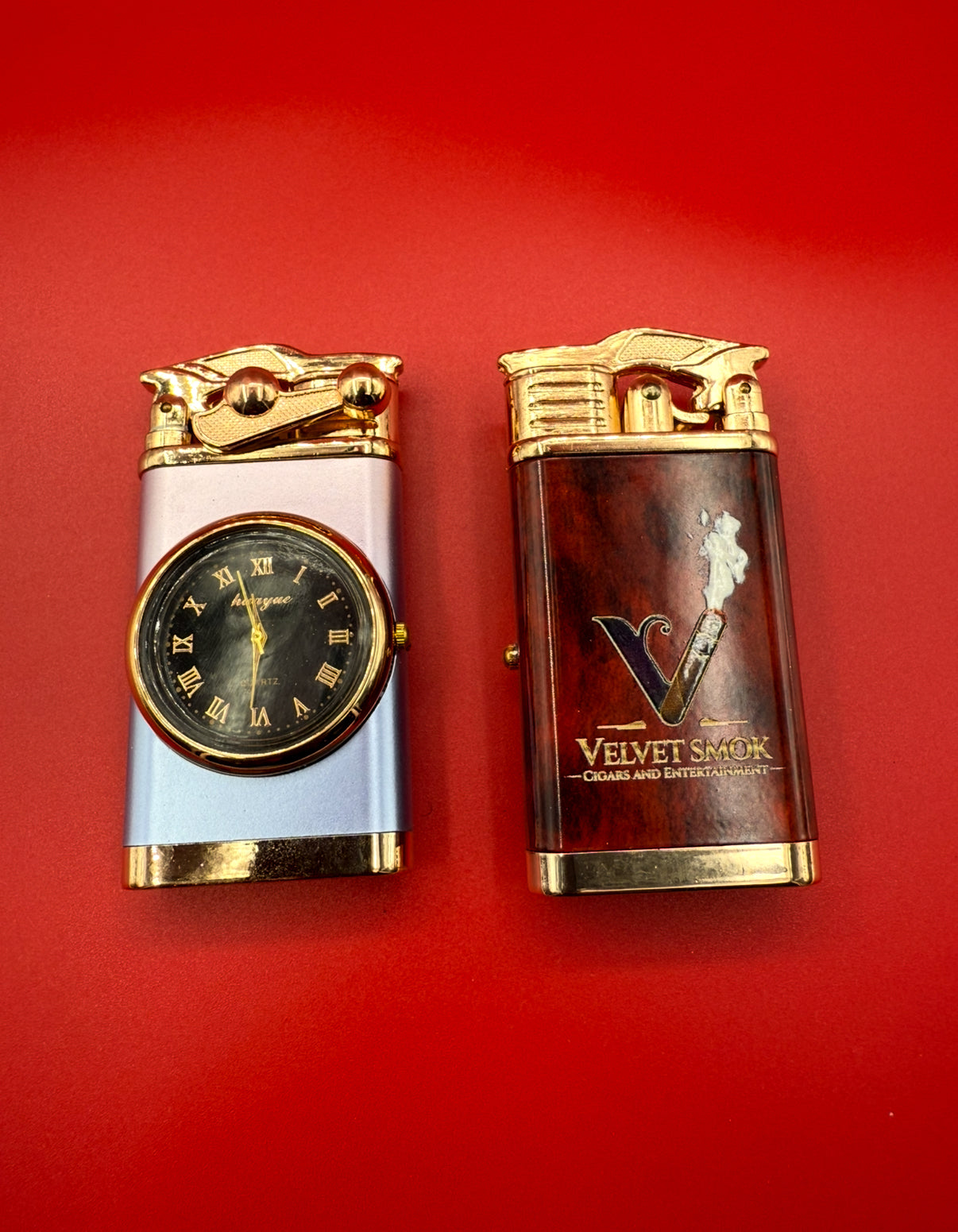 Double Blue Flame Torch Lighter